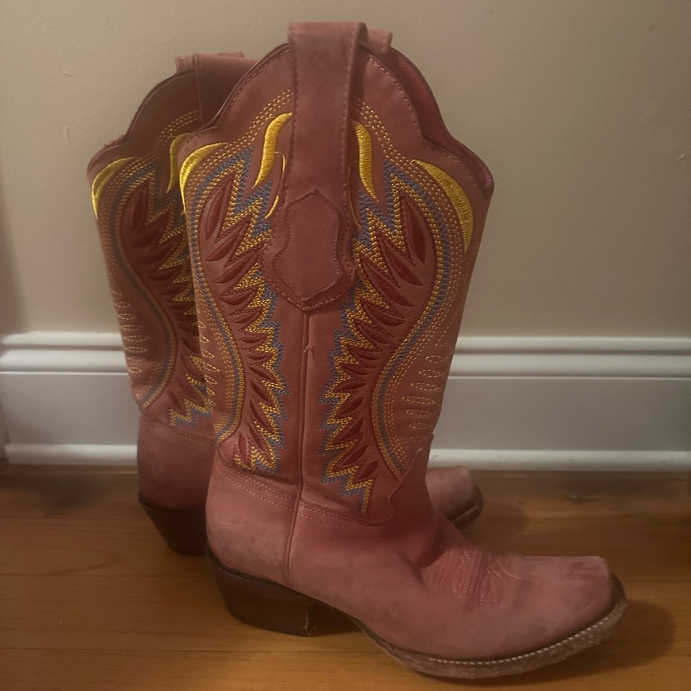 Pink Cowgirl Boots